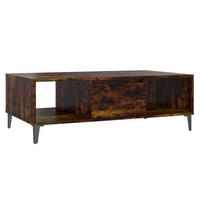 COUCHTISCH Räuchereiche 103,5x60x35 cm Holzwerkstoff - Braun, Holzwerkstoff (103.5/60/35cm) - furnicato