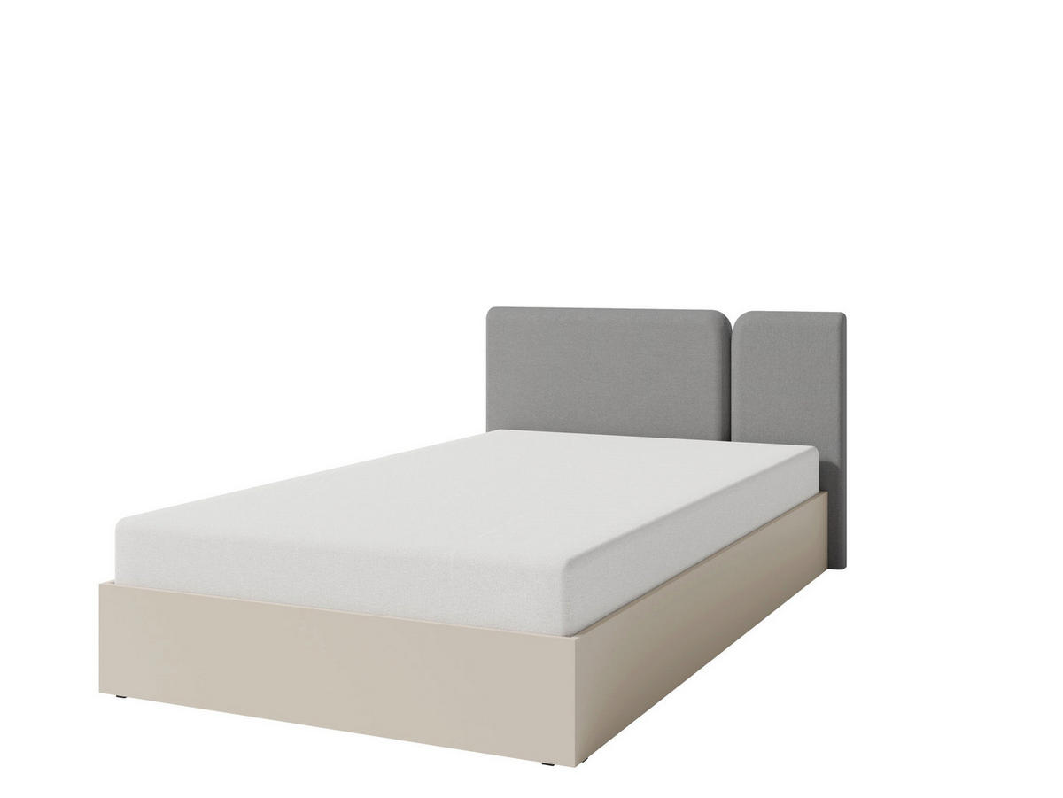 SCHLAFZIMMER Set 6-tlg. – LUCA System – Beige - Beige, Holzwerkstoff (145/195/50cm) - hi-markt