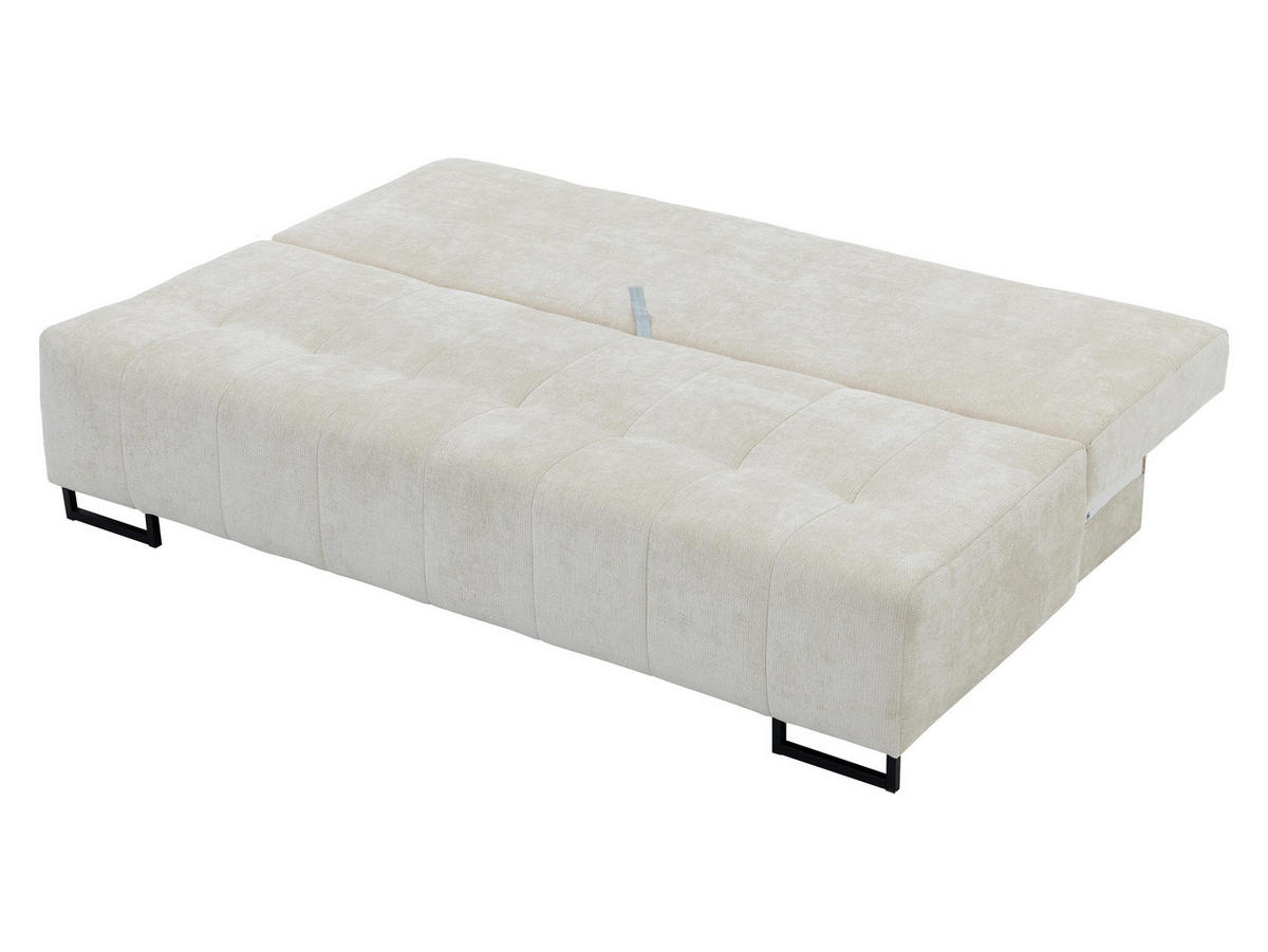 CANAPEA EXTENSIBILA Morena D - negru/gri, material textil/lemn (200/90/90cm) - MIRJAN24