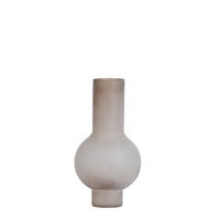 VASE Lazar - Braun - 25/25/48.5 cm - Braun, Glas (48.5cm) - Light & Living