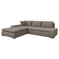 ECKSOFA Orkan - Hellbraun, Holz/Textil (302/213cm) - MIRJAN24