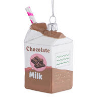 BAUMANHÄNGER Hang On Trinkschokolade - Hellbraun, Glas (4/10/6cm) - Butlers