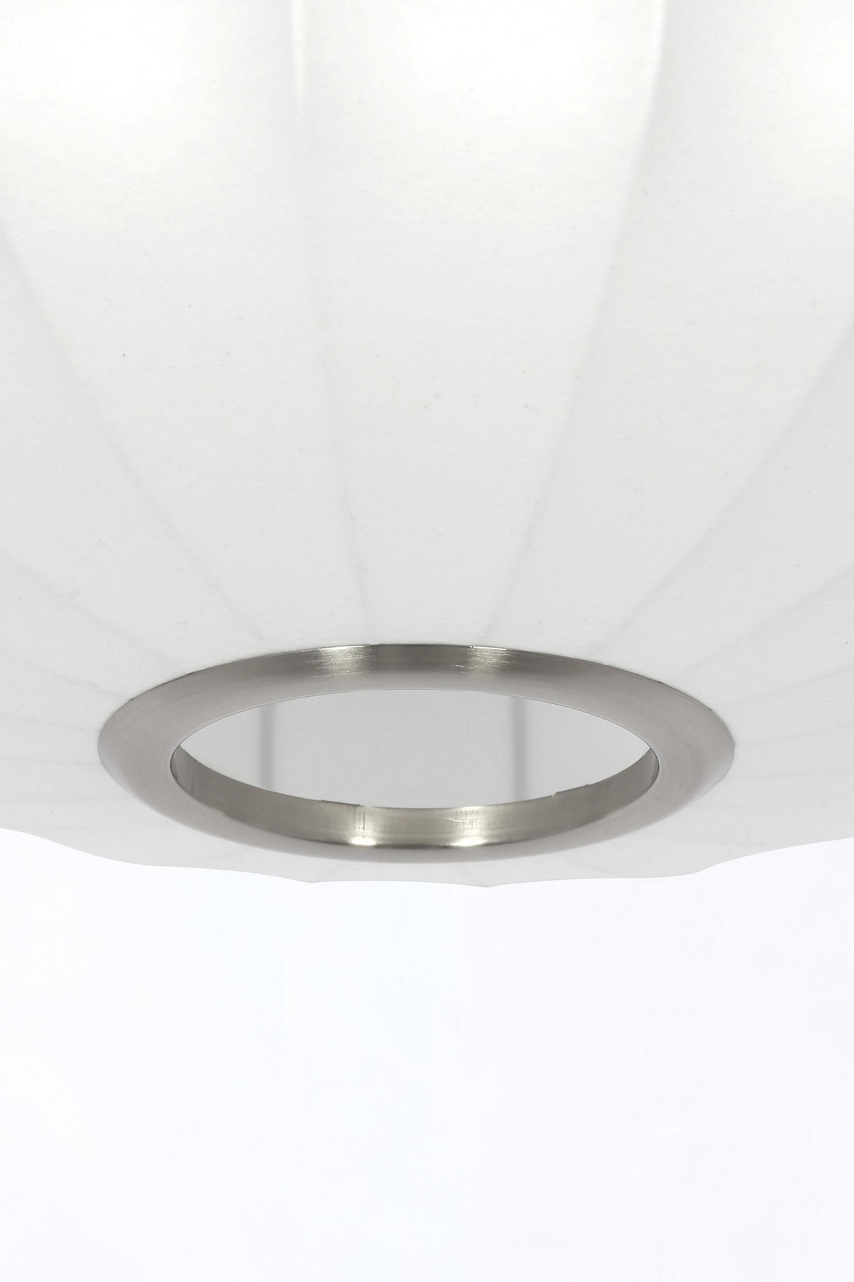 DECKENLEUCHTE Fay Weiß Ø50/22 cm - Weiß, Kunststoff (50/50/22cm) - Light & Living