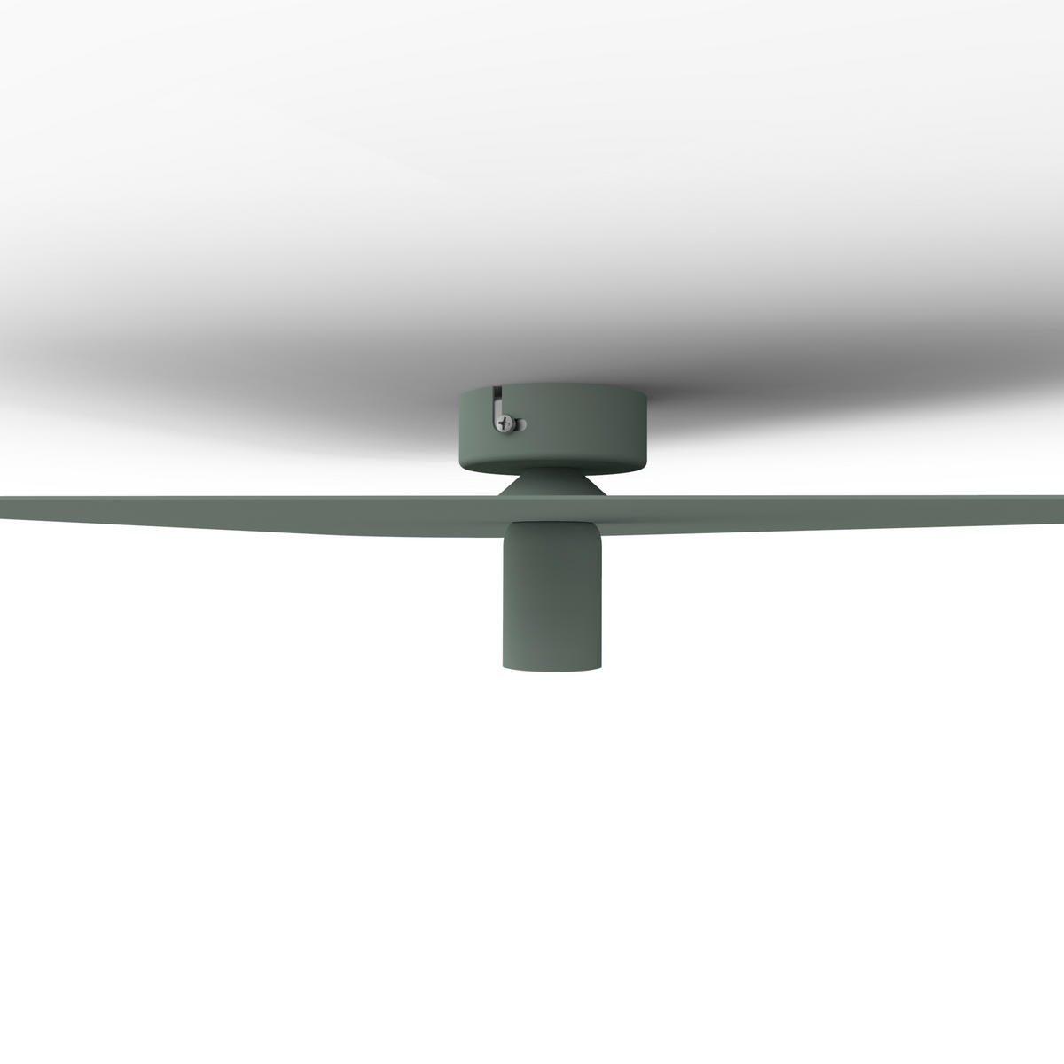 DECKENLEUCHTE - Blau, Metall (42/50/10cm) - Lumicom