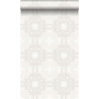 TAPETE grafische Form 53 cm x 10.05 m - Weiß, Papier (53/1000cm) - Origin Wallcoverings
