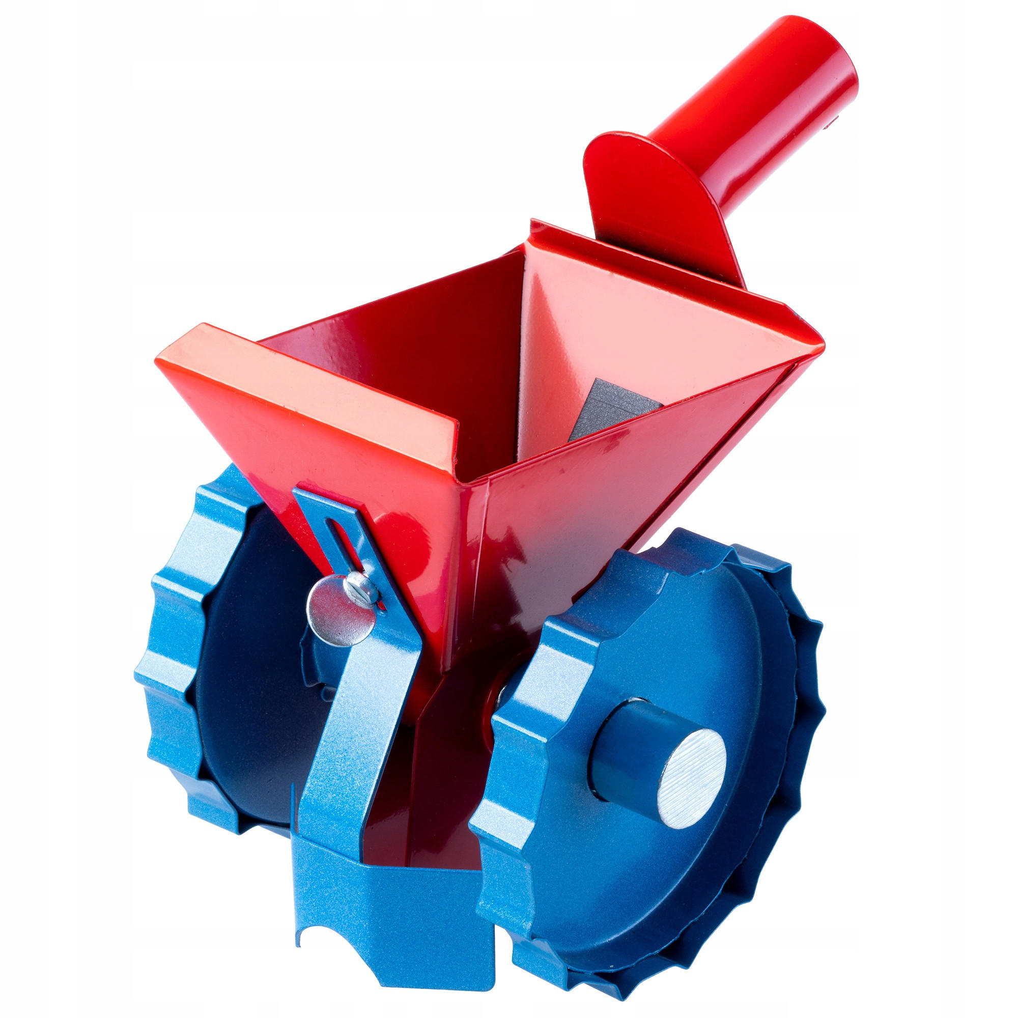 PFLANZGEFÄß, 20 x 12 cm, rot - Blau/Rot, Metall (12/18cm) - KADAX