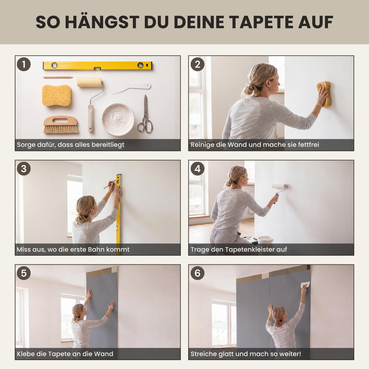 TAPETE - Unis - Abstrakt - Bordeaux - Linien - 160x220 cm - Multicolor, Papier (160/220cm) - OnlyWow