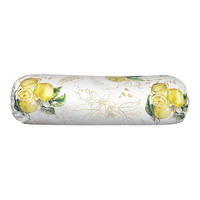 XL-ROLLENHÜLLE Italy Collection Zitronen 25/70 cm - Ecru/Gelb, Textil (25/70cm) - beties Heimtextil