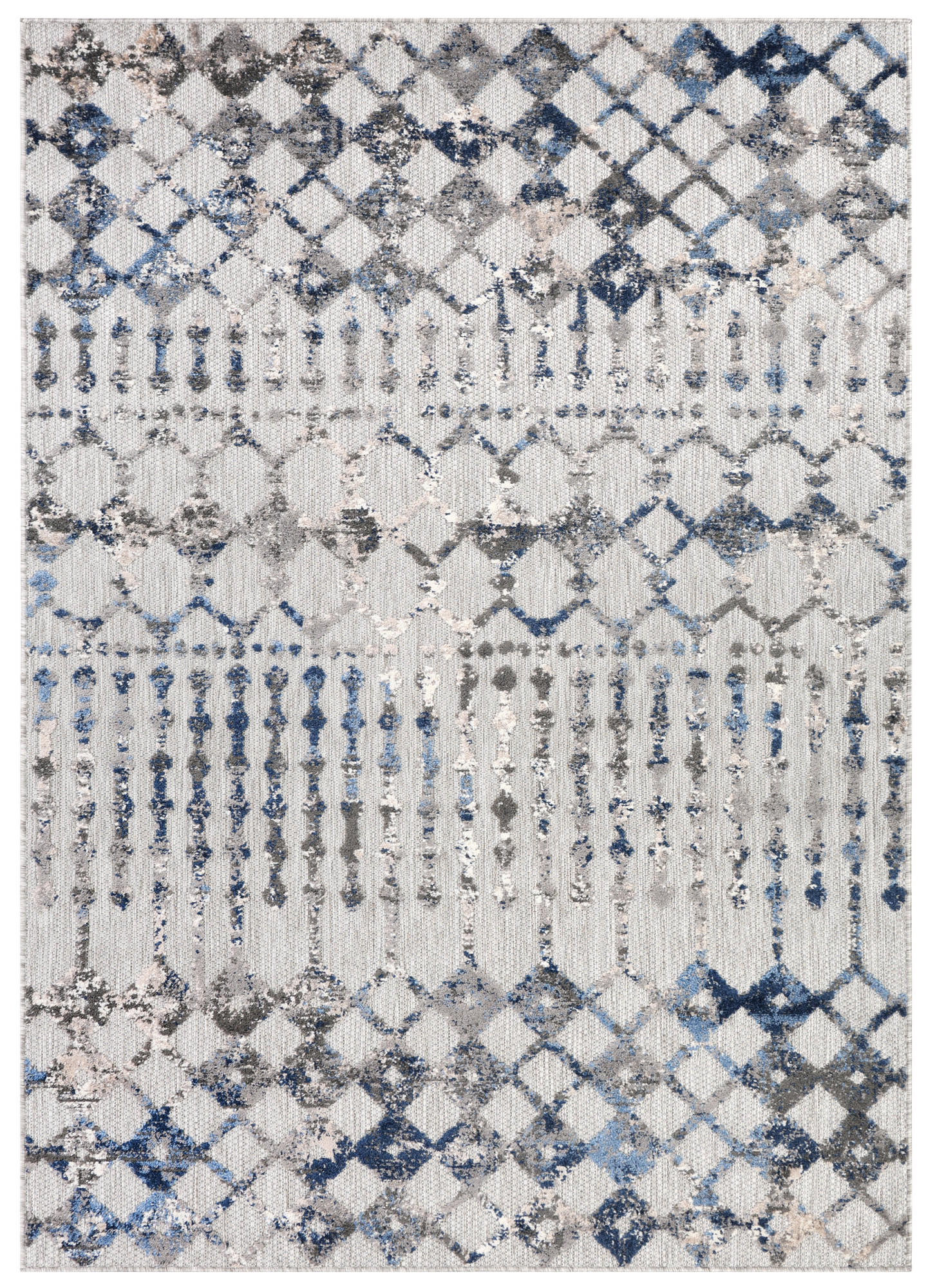 TEPPICH PATIO GRAU 180/270 cm - Grau, Textil (180/270cm) - Tapiso
