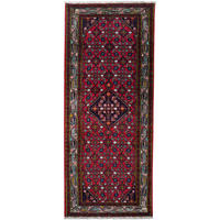 TEPPICH Assadabad Rot 200/84 cm Schurwolle - Rot, Textil (84/200cm) - Looma