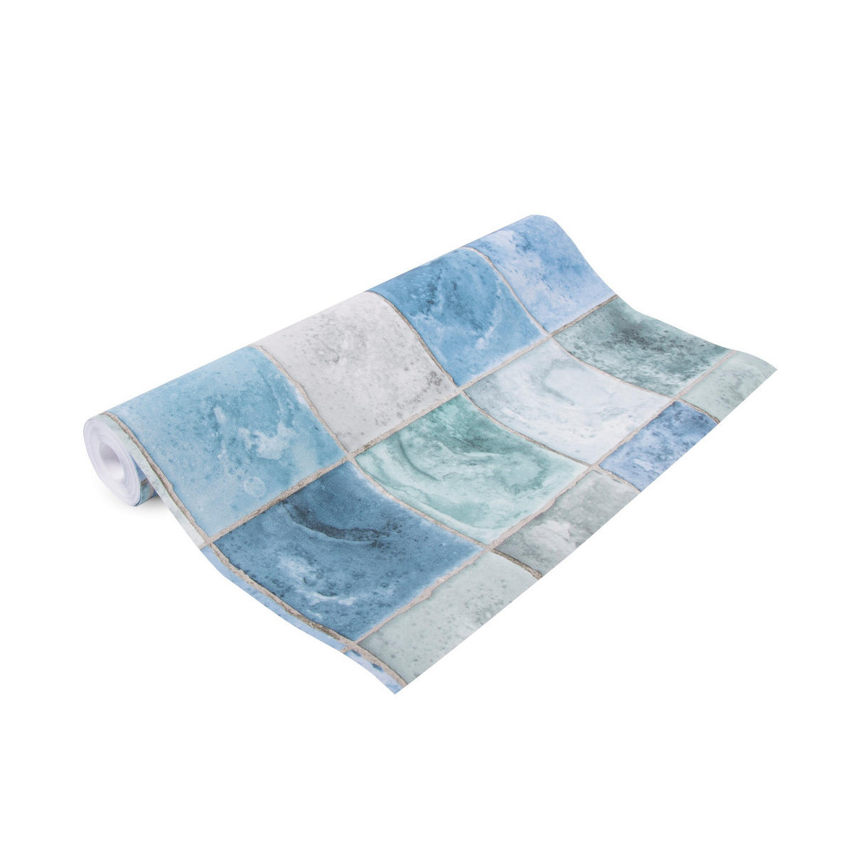 VLIESTAPETE Levi - Blau/Grün, Papier/Kunststoff (52/1000cm) - Superfresco Easy