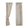 SCHLAUFENGARDINE 2ER SET »Jena« HxB 225x140 cm Sand - Sandfarben, Textil (140/225cm) - Gardinenbox