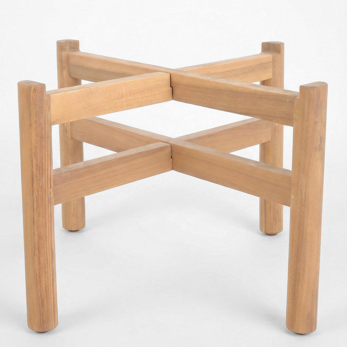 LOUNGETISCH - Akazie massiv - Akazie Braun - Braun/Akaziefarben, Holz (60/60/41cm) - home24