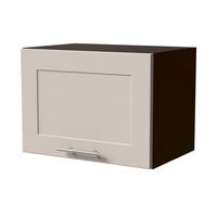 KLAPPHÄNGESCHRANK Oslo W4B/50 Lava / Kaschmir Matt 50 / 32,5 / 36cm - Kaschmir/Dunkelgrau, Holz/Holzwerkstoff (50/36/32.5cm) - Feldmann-Wohnen