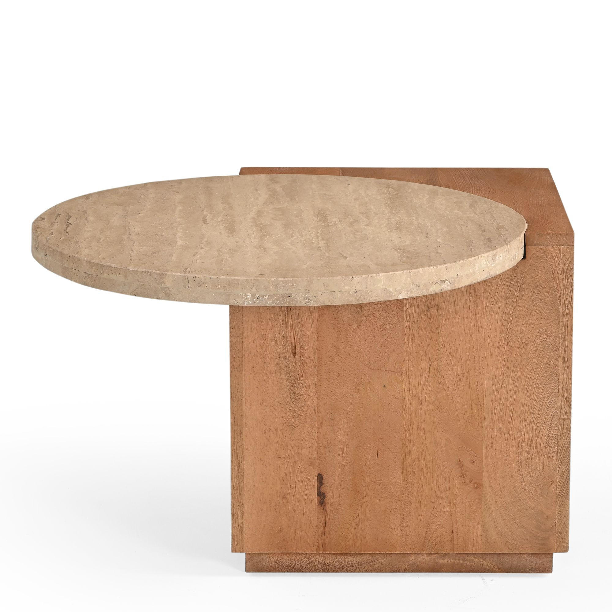 BEISTELLTISCH Braun 48/60/40 cm - Braun, Holz (48/60/40cm) - Starfurn