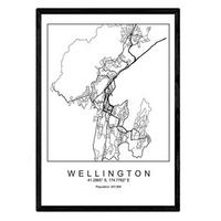 POSTER Wellington Skandinavischen Stil A4 Rahmenlos - Klar, Papier (29.7/5/21cm) - Nacnic