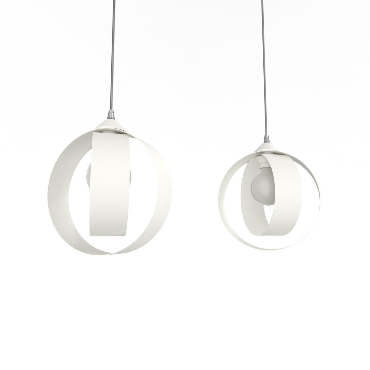 HÄNGELEUCHTE - Weiß, Metall (7/25/25cm) - Lumicom