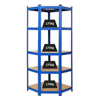 ECKREGAL Ragnar 180x70x40 cm Fachlast 175 kg Blau - Blau, Metall (70/180/40cm) - PROREGAL