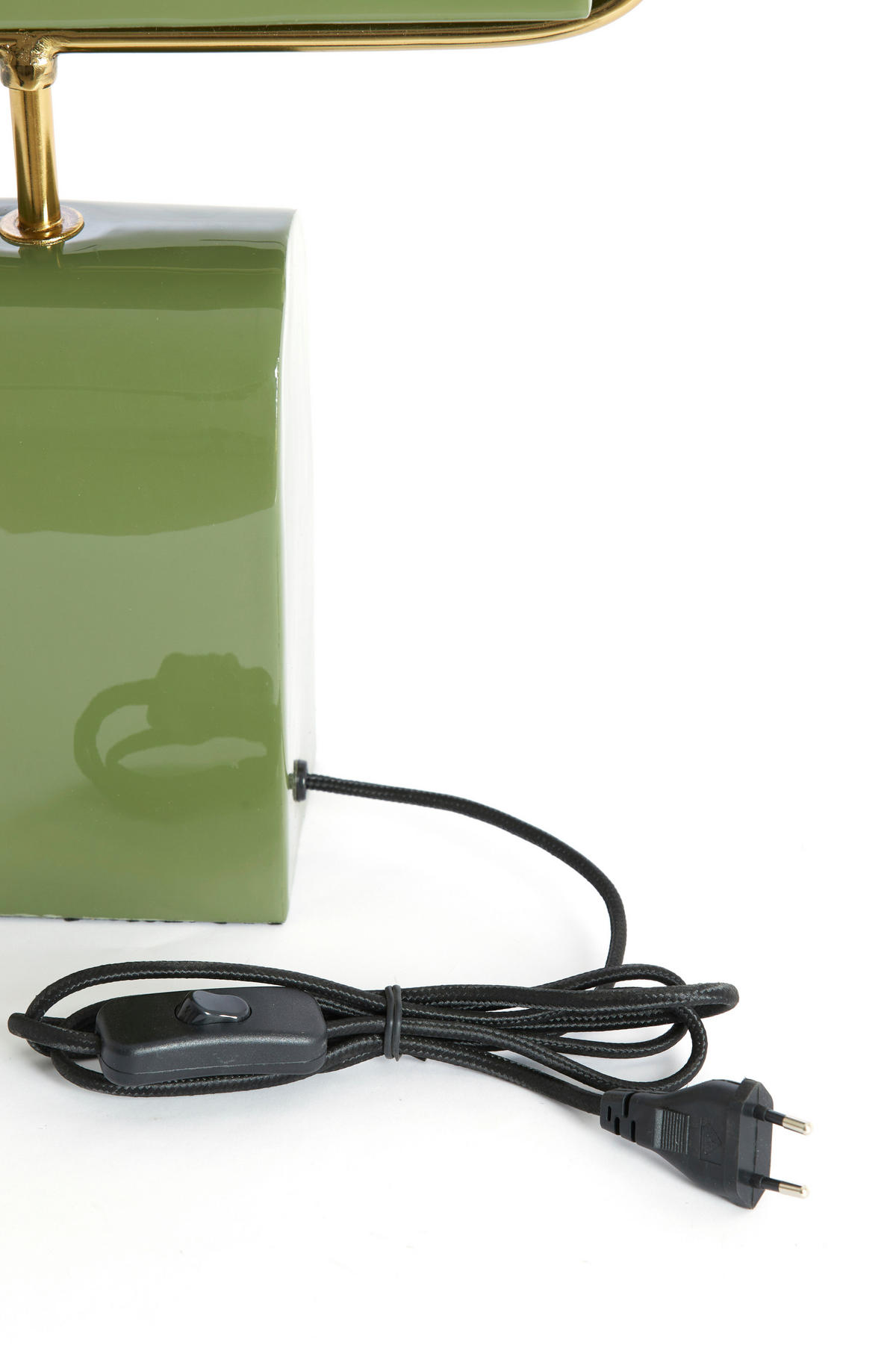 TISCHLAMPE Cardona Grün 35/15.5/38 cm - Grün, Metall (35/15.5/38cm) - Light & Living