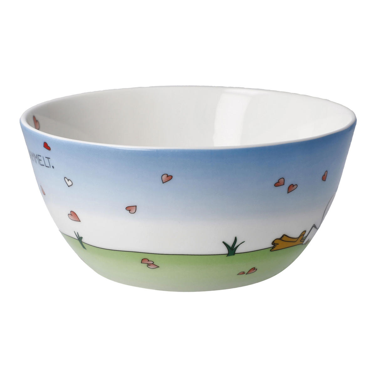 KÜNSTLERSCHALE Der kleine Yogi Für Dich gesammelt, Fine Bone China, Bunt, 15 cm - Multicolor, Keramik (7cm) - Goebel