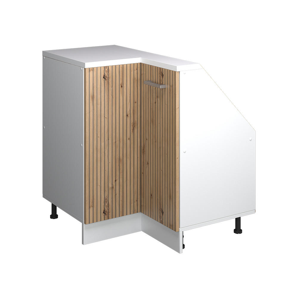 Vicco ŠIKMÁ SKŘÍŇ ROHOVÁ SKŘÍŇKA Rion Řemeslný dub 75.6 x 81.6 cm s 1 dveřmi