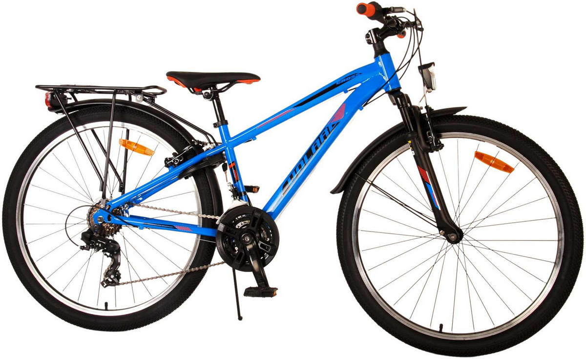 KINDERFAHRRAD Cross - Jungen - 2 Handbremsen - 26 Zoll - Blau - Blau, Metall (77cm) - TPFSports
