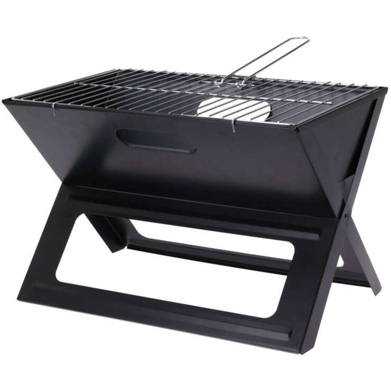 GRILL 47,5/43 cm - Schwarz, Metall (30/35/45cm)