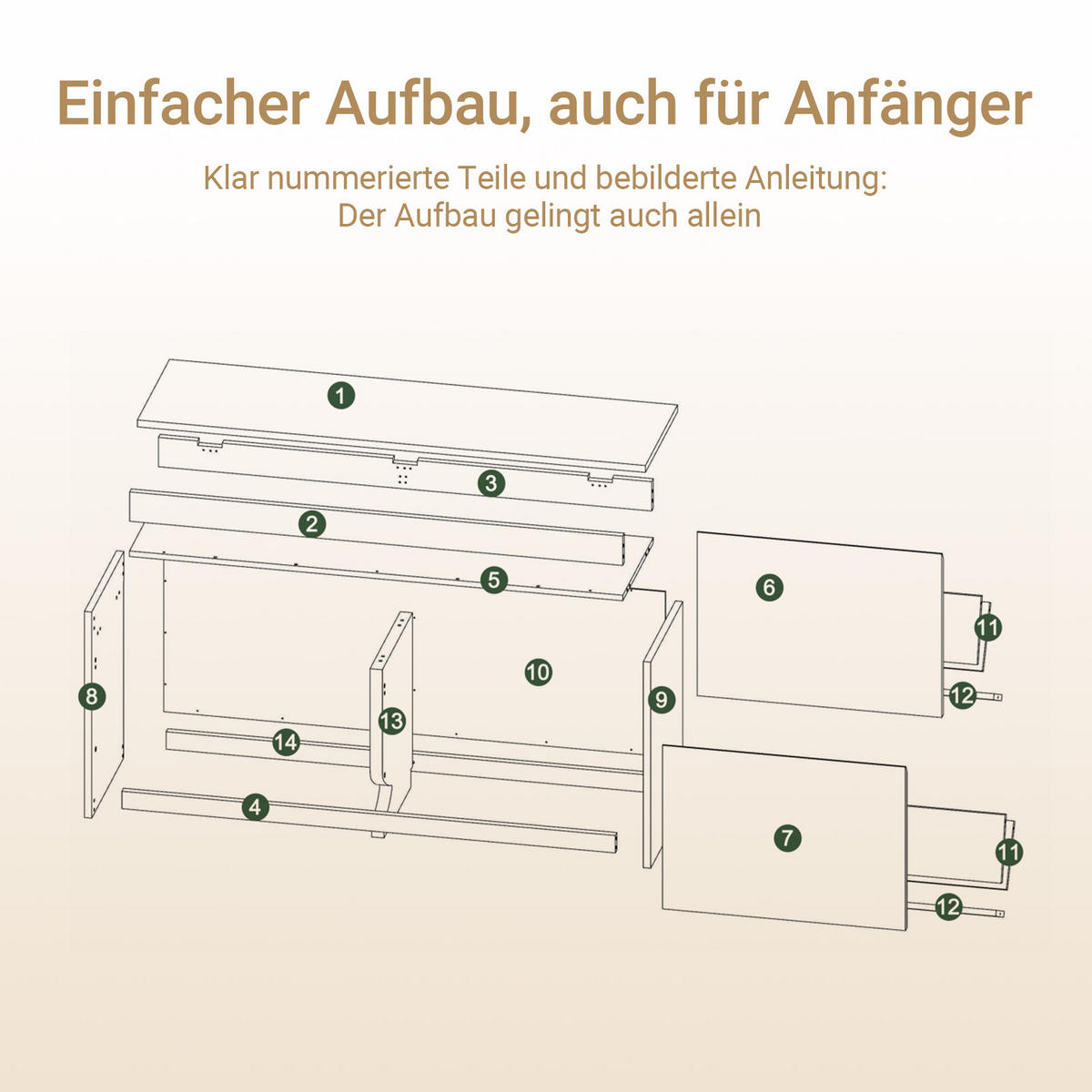 SCHUHBANK mit 2 Klappen, 104x47x30 cm, Weiß mit Holz-Sitzfläche, 8 Paar Schuhe, für Flur, Diele & Schlafzimmer - Weiß, Holzwerkstoff (104/47/30cm) - SoBuy