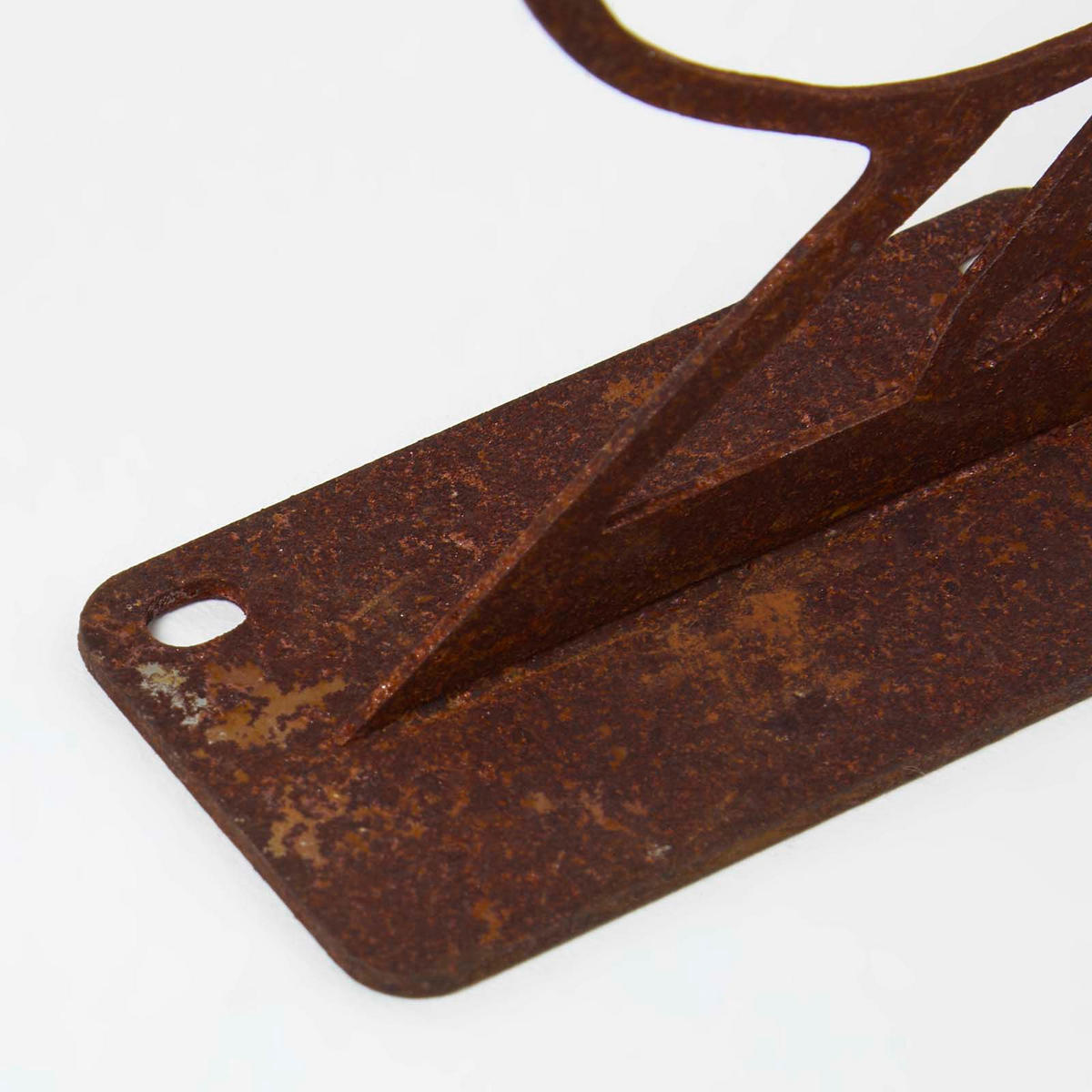 DEKOVOGEL Kohlmeise, Rost-Optik - Braun, Metall (3/10/14cm) - Homescapes