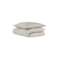 BETTWÄSCHESET Punto - Baumwollsatin - 2-teilig - 135x200cm - Beige - Beige, Textil (135/200cm) - Uncover by Schiesser