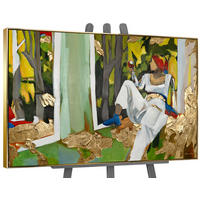 GEMÄLDE Inspiration Schattenfugenrahmen Gold 120x80 cm - Goldfarben, Holz (120/80cm) - YS-art gallery