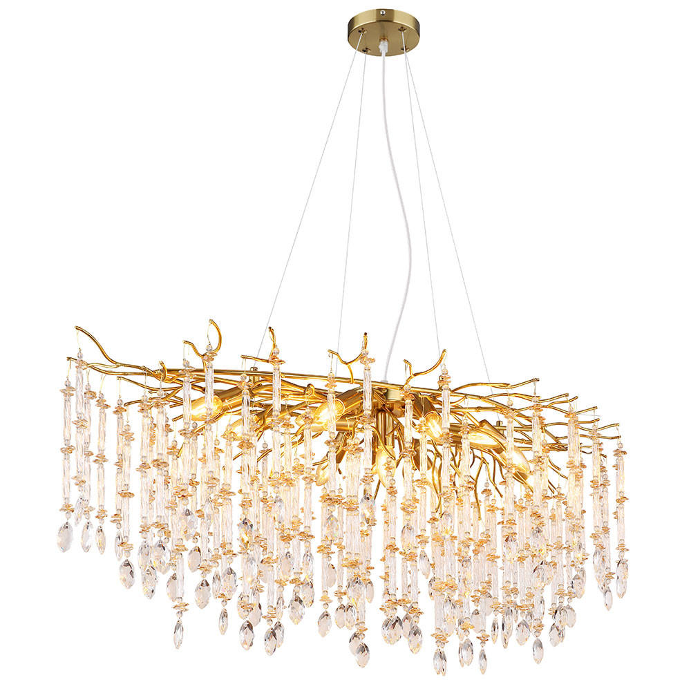 Globo Lighting Kronleuchter Gold 50x120x120 cm