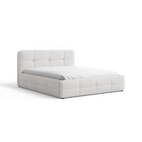 POLSTERBETT 17 140 x 200 cm – Aragon – Bett mit Federmechanismus und Stauraum - Weiß, Holz (140/200cm) - ROYAL24_MARKT