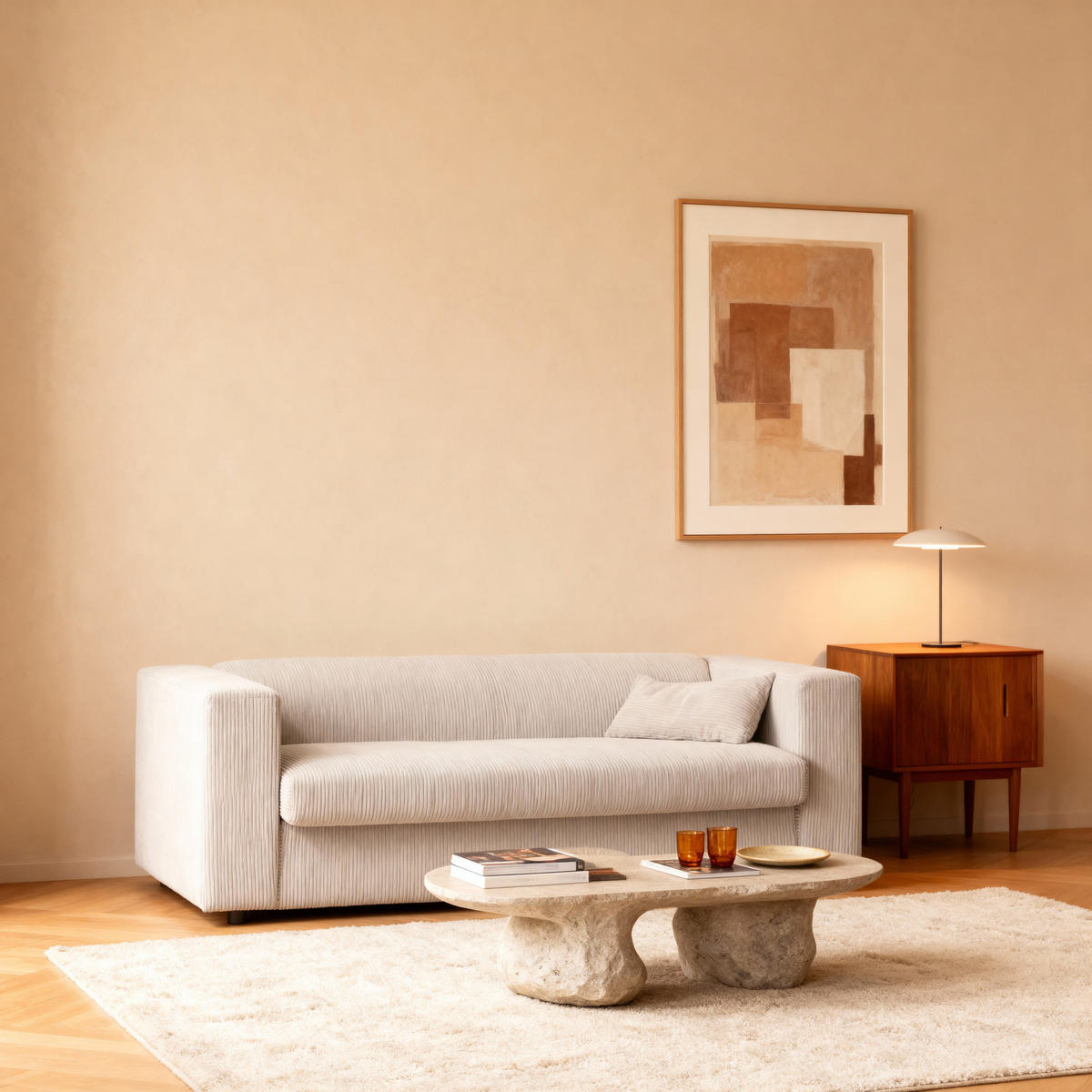 2-SITZER-SOFA July mit Schlaffunktion Anthrazit - Anthrazit, Textil (174/82/63cm)