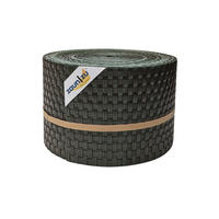 SICHTSCHUTZSTREIFEN Rattan PE für Doppelstabmatten Grün 26m - Grün, Kunststoff (2600/19cm) - ZAUN|ZU