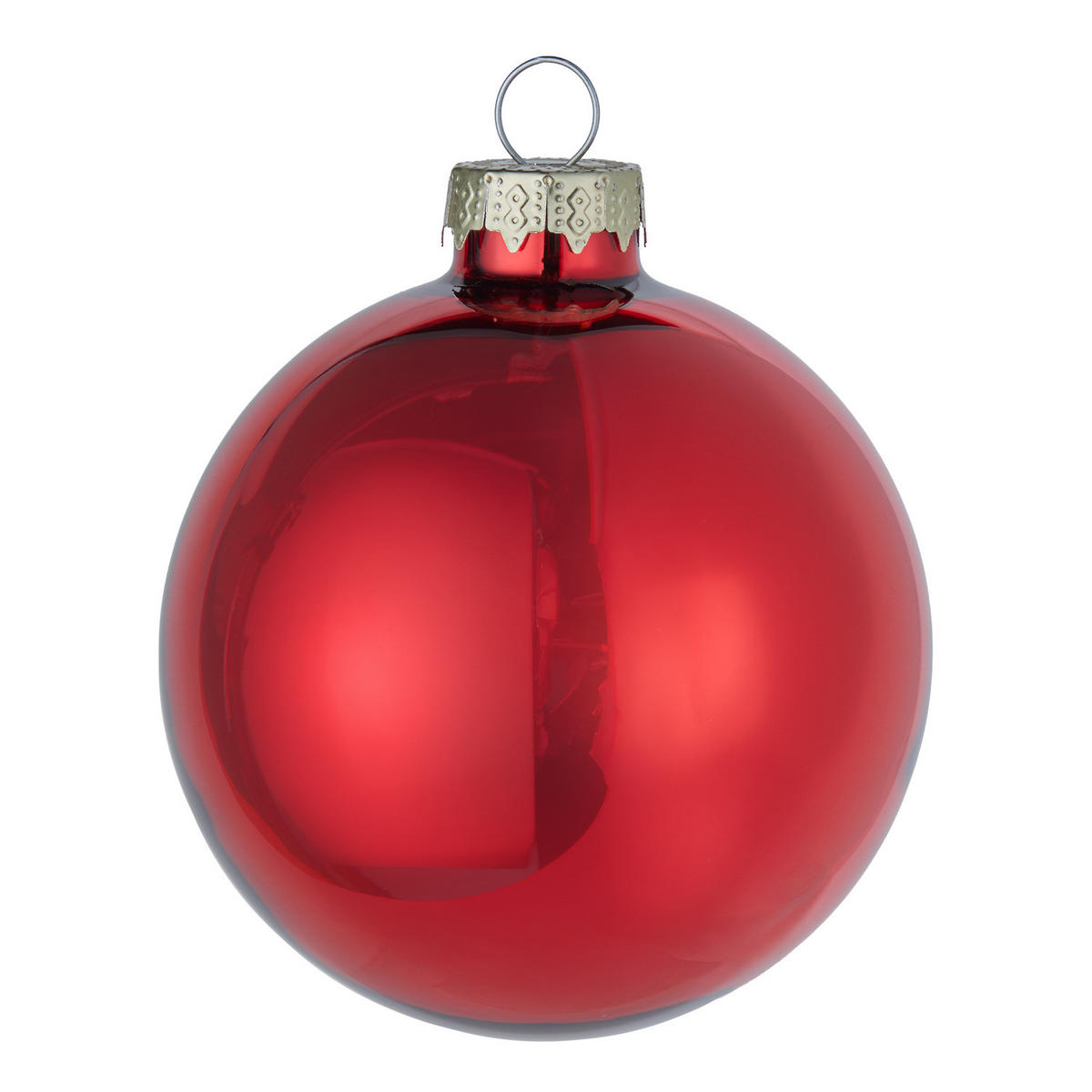 CHRISTBAUMKUGEL (6er-Set) Hang On Kugel Ø8cm - Rot, Glas (8/8/8cm) - Butlers