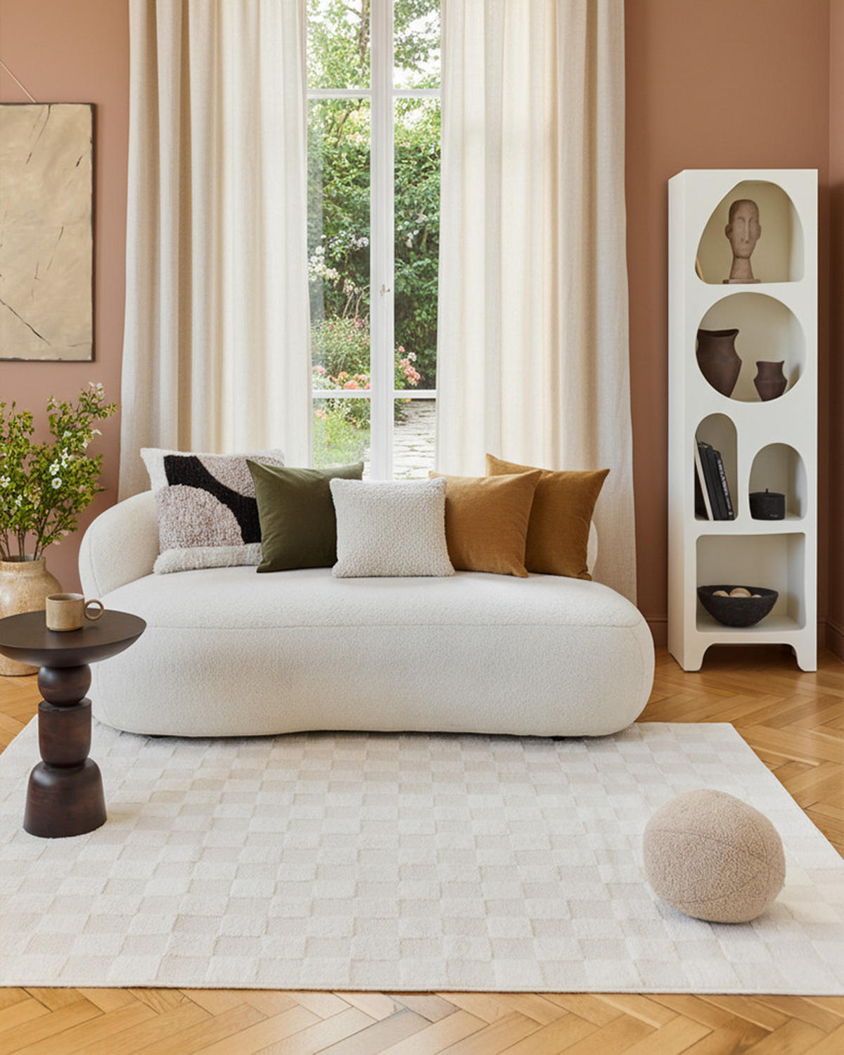 TEPPICH TERRA Creme 200/300 cm - Creme, Textil (200/300cm) - Tapiso