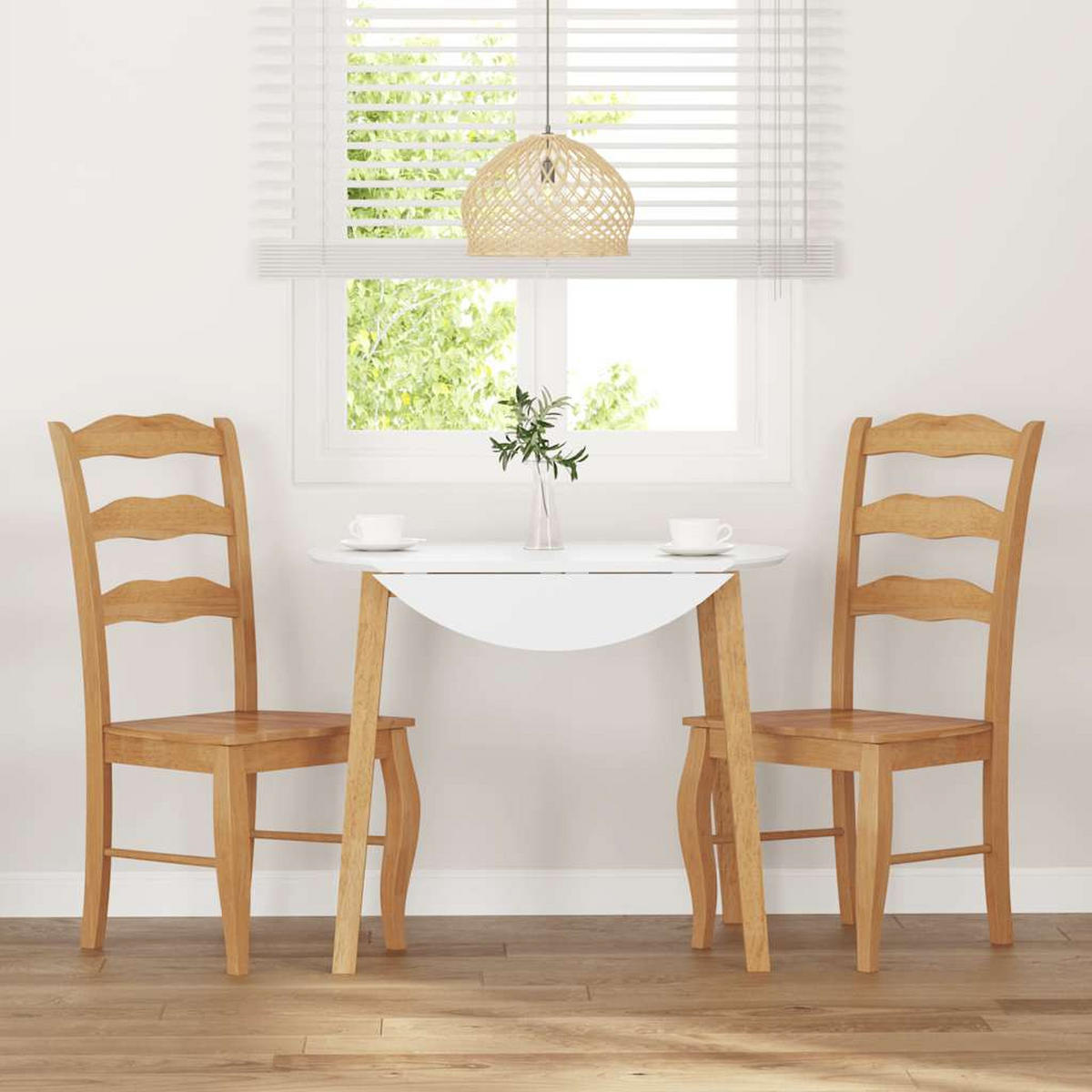 ESSZIMMERSTÜHLE Resz 2er-Set Hellbraun - Hellbraun, Holz (48/99/53.5cm) - DELUKE