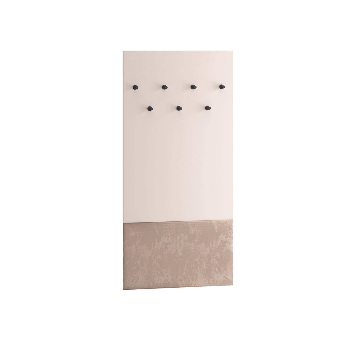 EINGANGSMÖBEL Alos Kaschmir und Holz - Beige, Holzwerkstoff (69/143/7cm) - Petits-meubles