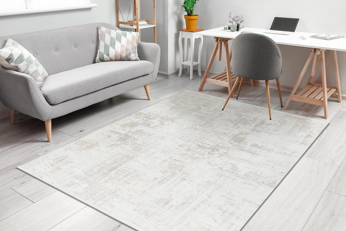 TEPPICH Duke 120/170 cm - Creme, Textil (120/170cm) - rugsX