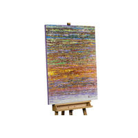 ÖLGEMÄLDE 75/100 cm - Multicolor, Holz/Textil (2.5/100cm) - KUNSTLOFT