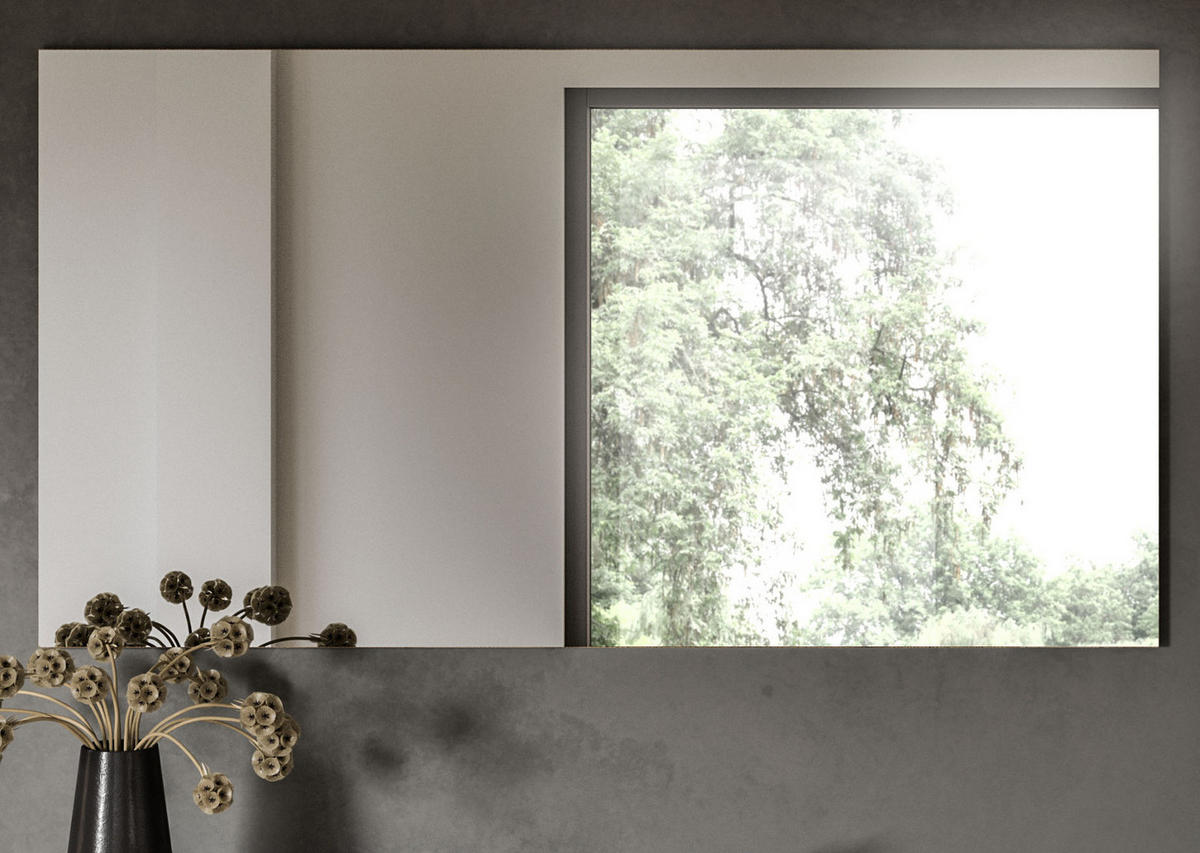 GARDEROBENSPIEGEL Eiche Evoke 120 x 64 cm, Wandspiegel rahmenlos - Eichefarben, Glas/Holzwerkstoff (160/64/2cm) - Inn.Furn