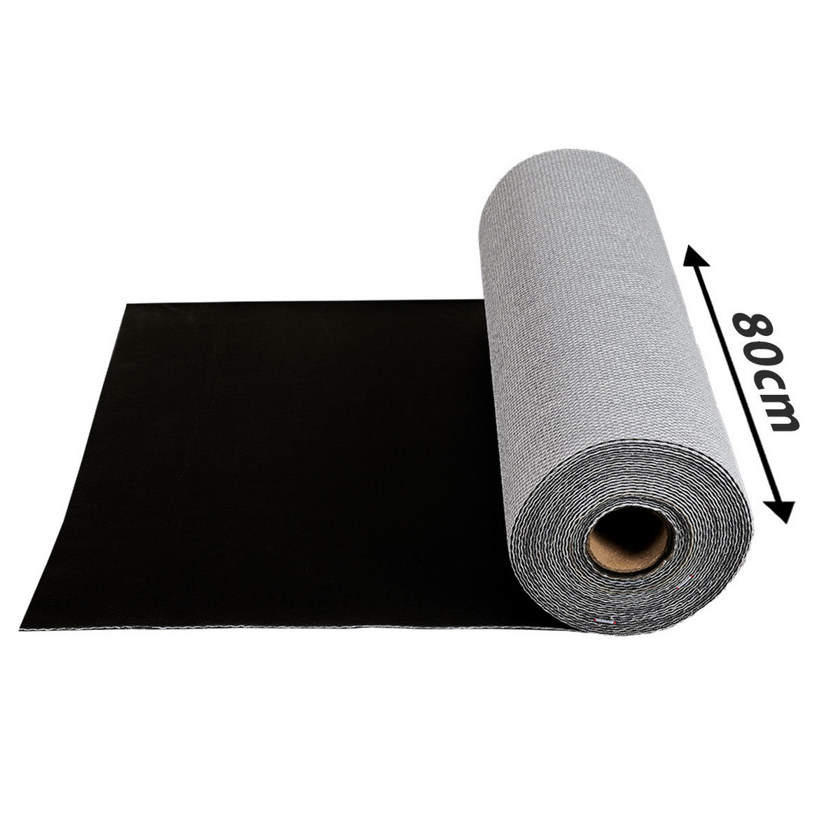 VINYL-LÄUFER, Teppichläufer, strapazierfähig, Premium-Qualität, Grau 80X900 cm - Grau, Kunststoff (80/900cm) - STORESDECO