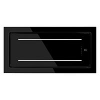 DUNSTABZUGSHAUBE GCH C 341 90 BL 90 cm Schwarz - Schwarz, Metall (90/10/60cm) - Gurari