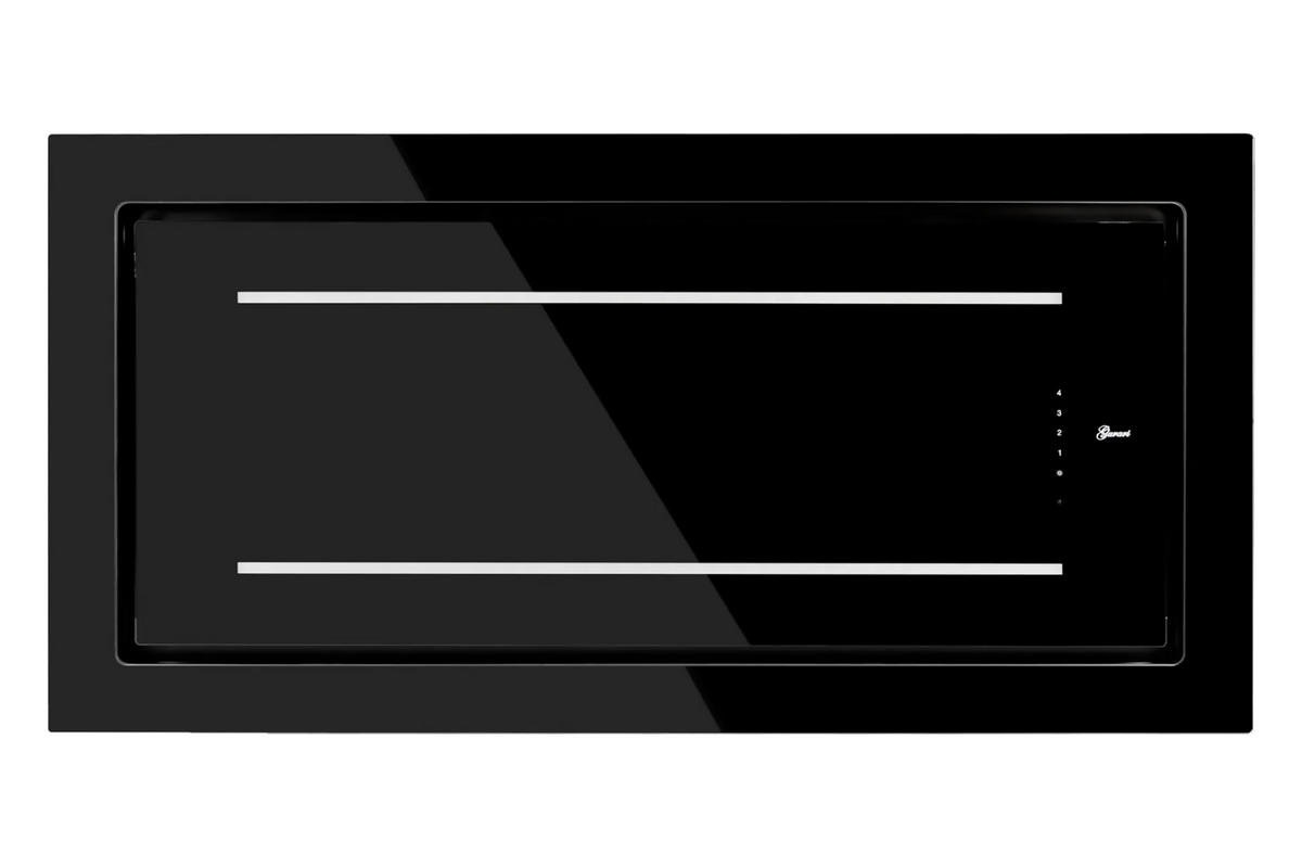 DUNSTABZUGSHAUBE GCH C 341 90 BL 90 cm Schwarz - Schwarz, Metall (90/10/60cm) - Gurari