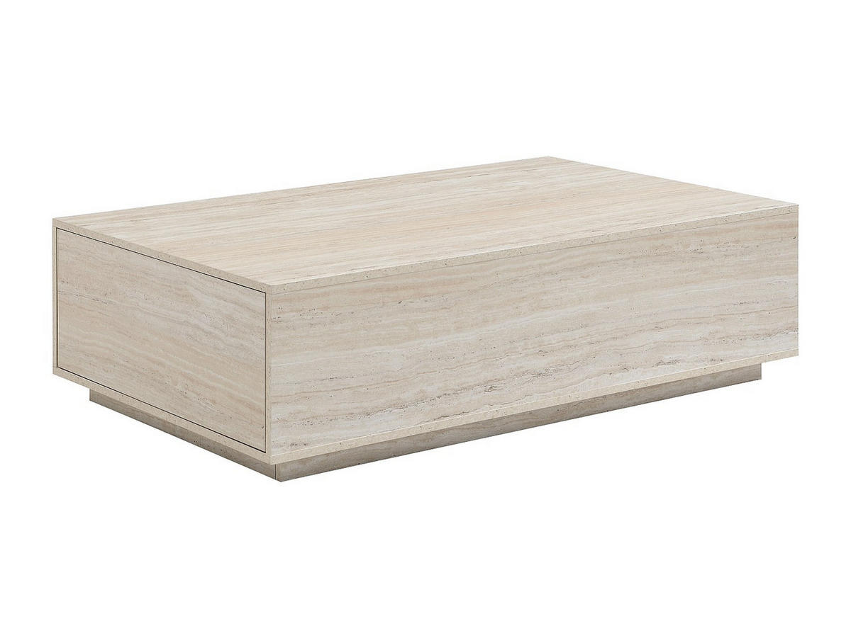 COUCHTISCH - 120 cm x 75 cm - holz - beige Antrim - Beige, Holz (75/120/35cm) - Vente-Unique