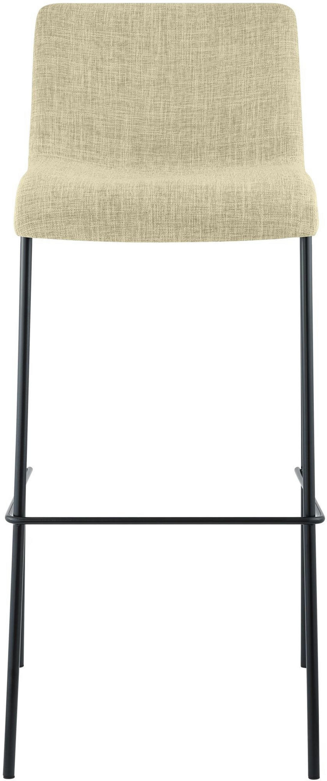 BARHOCKER Hover 100x43x48 cm creme - Creme, Textil (43/100/48cm) - furnicato