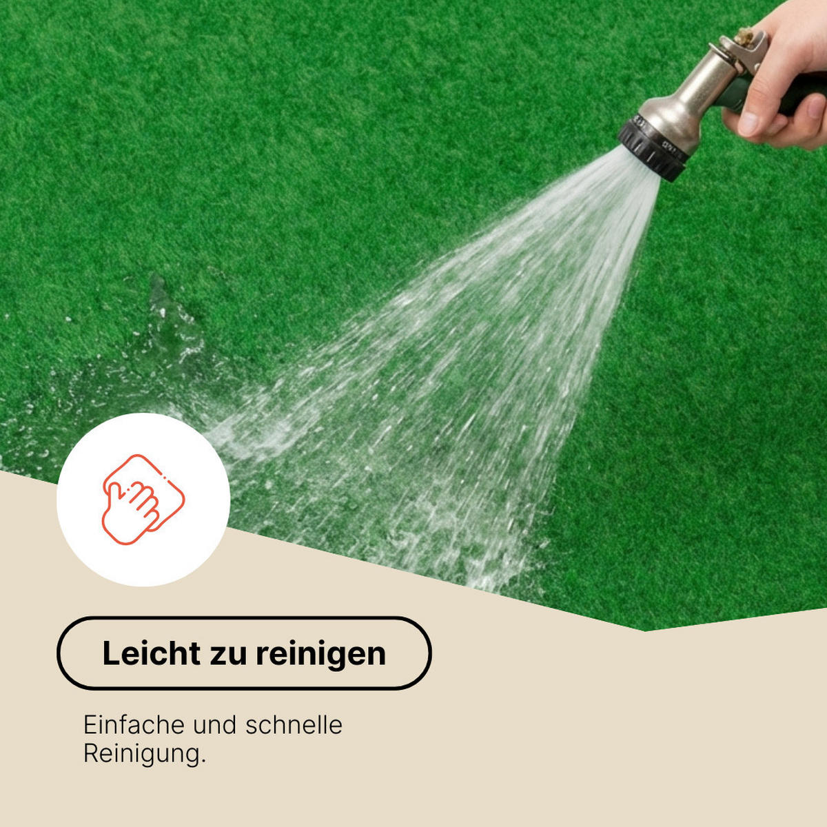 KUNSTRASEN Magic Forest 6,5 mm – Rasenteppich für Balkon, Terrasse & Garten, wetterfest 100/1000 cm - Grün, Textil (100/1000cm) - Tapiso