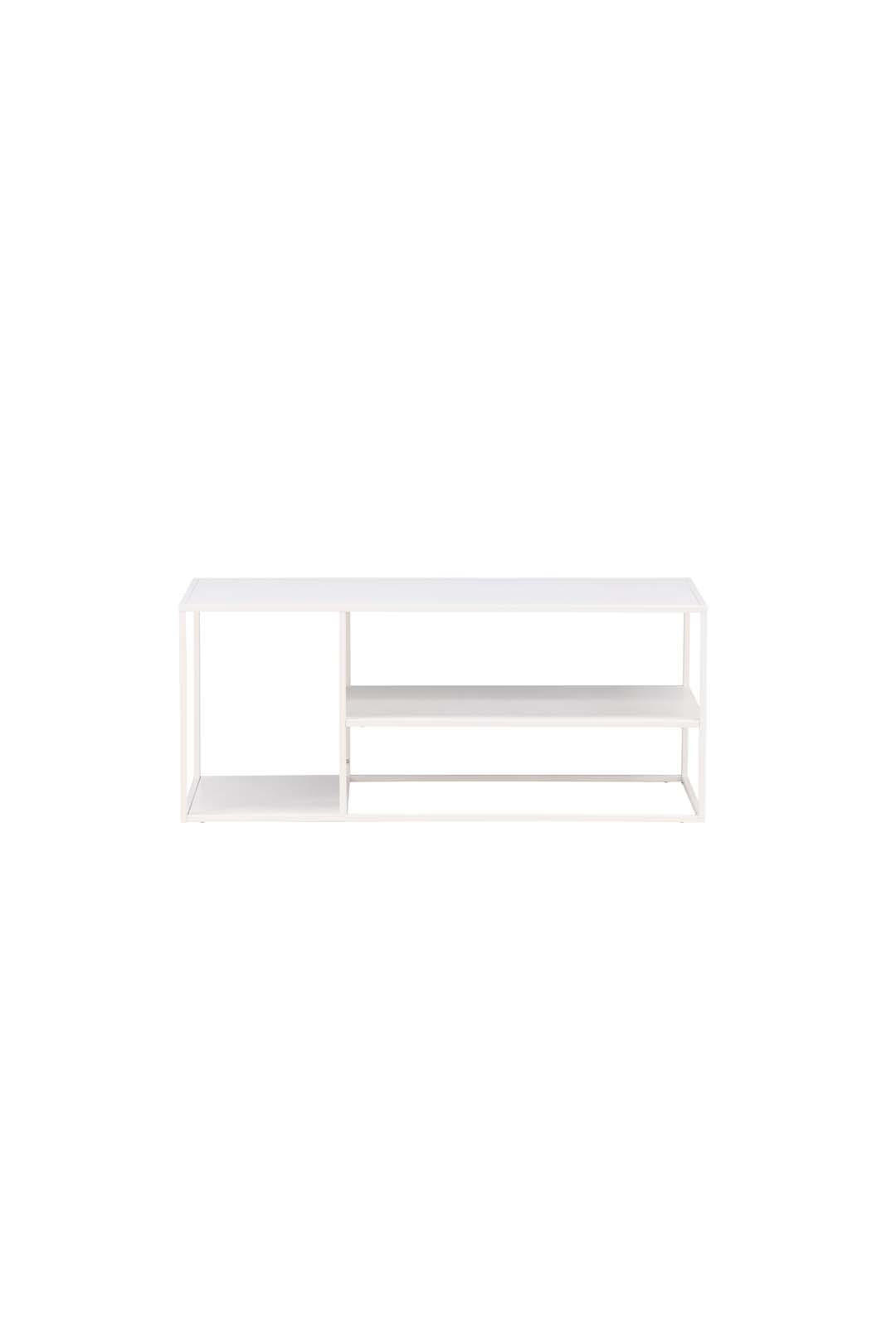COUCHTISCH Weiß - Weiß, Metall (50/120/50cm) - ebuy24