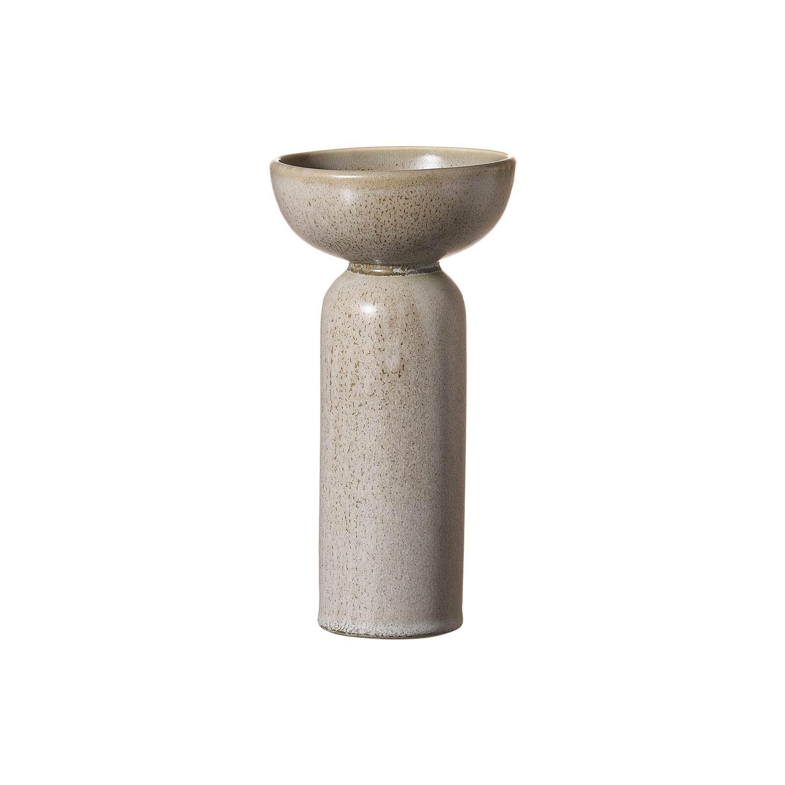 VASE Imperia grau 22,5 cm - Grau, Keramik (22.5cm) - Ritzenhoff Breker